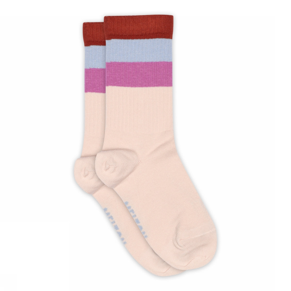 Wide stripes socks