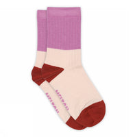 Block colour socks