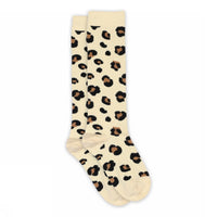 Leopard knee socks