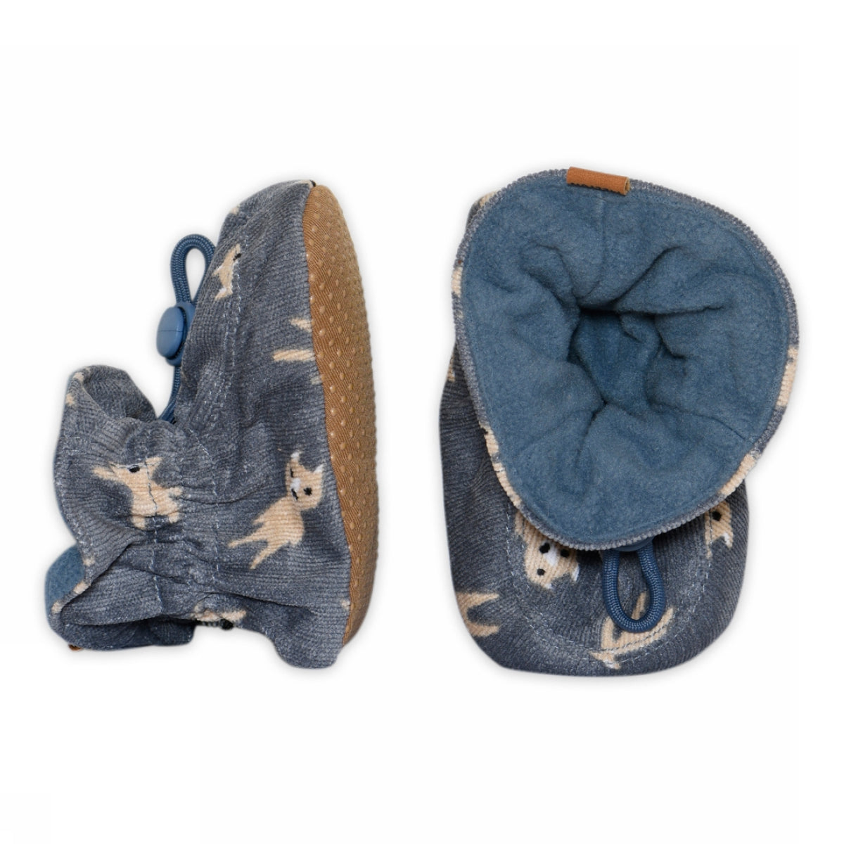 Snowfox textile slippers