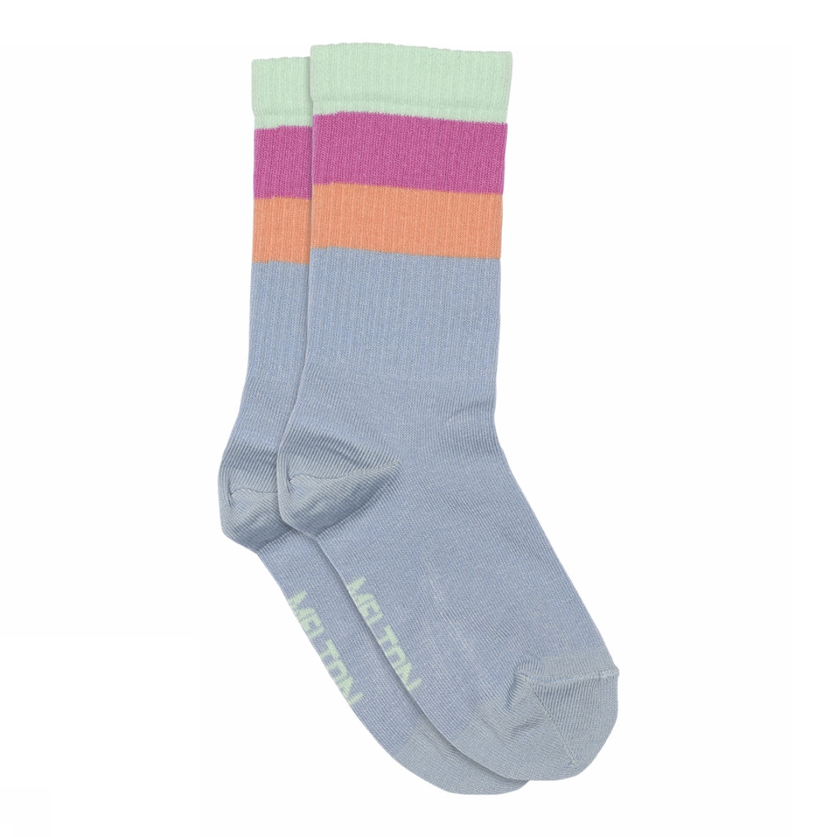 Wide stripes socks