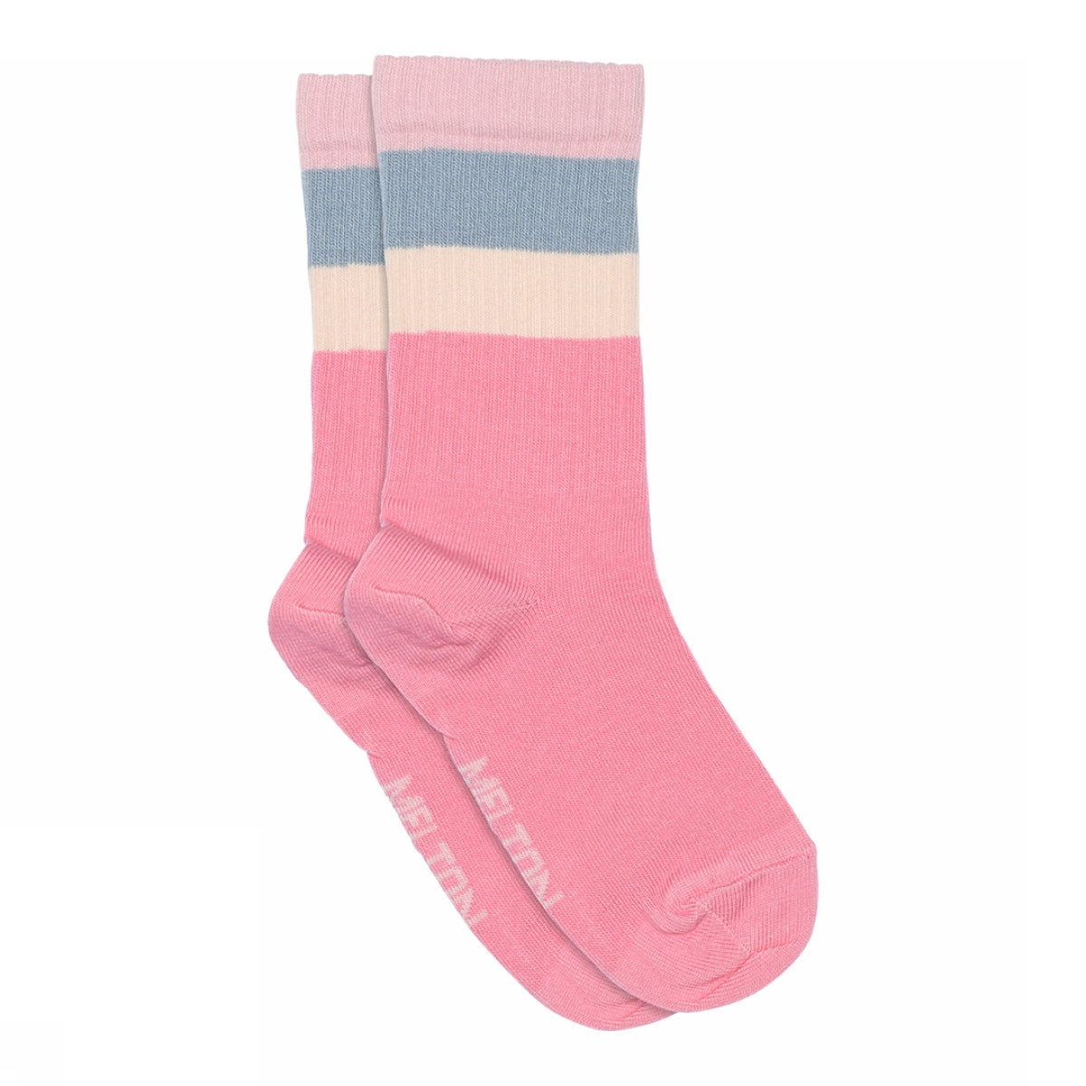 Wide stripes socks