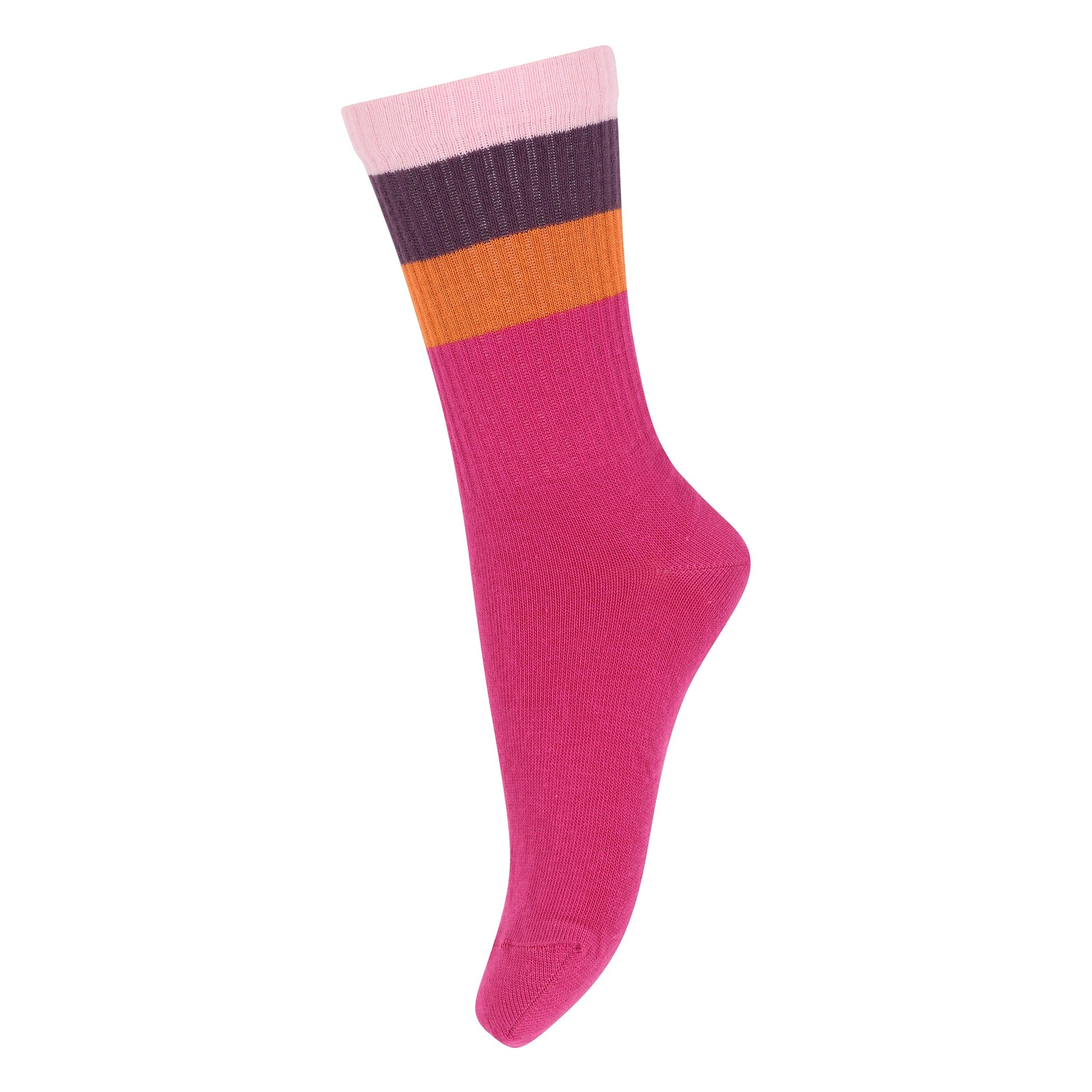 Wide stripes socks