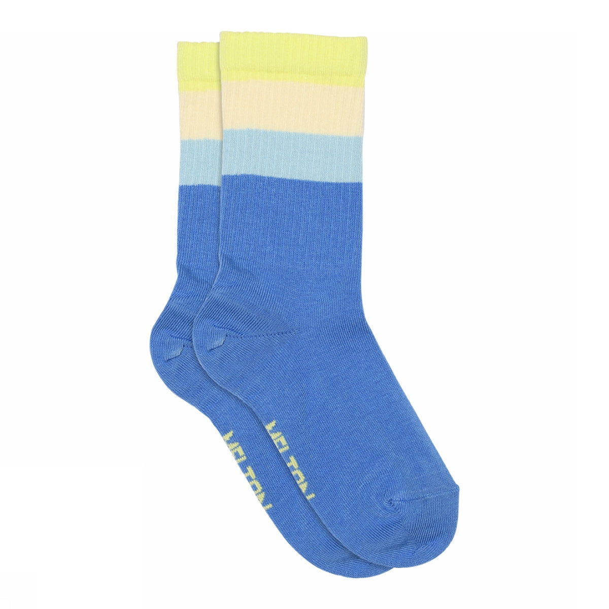 Wide stripes socks