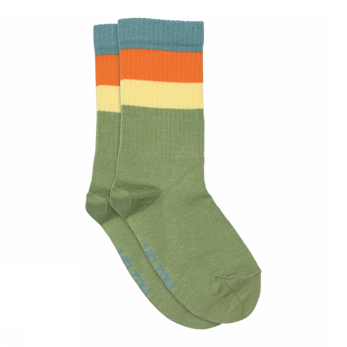 Wide stripes socks