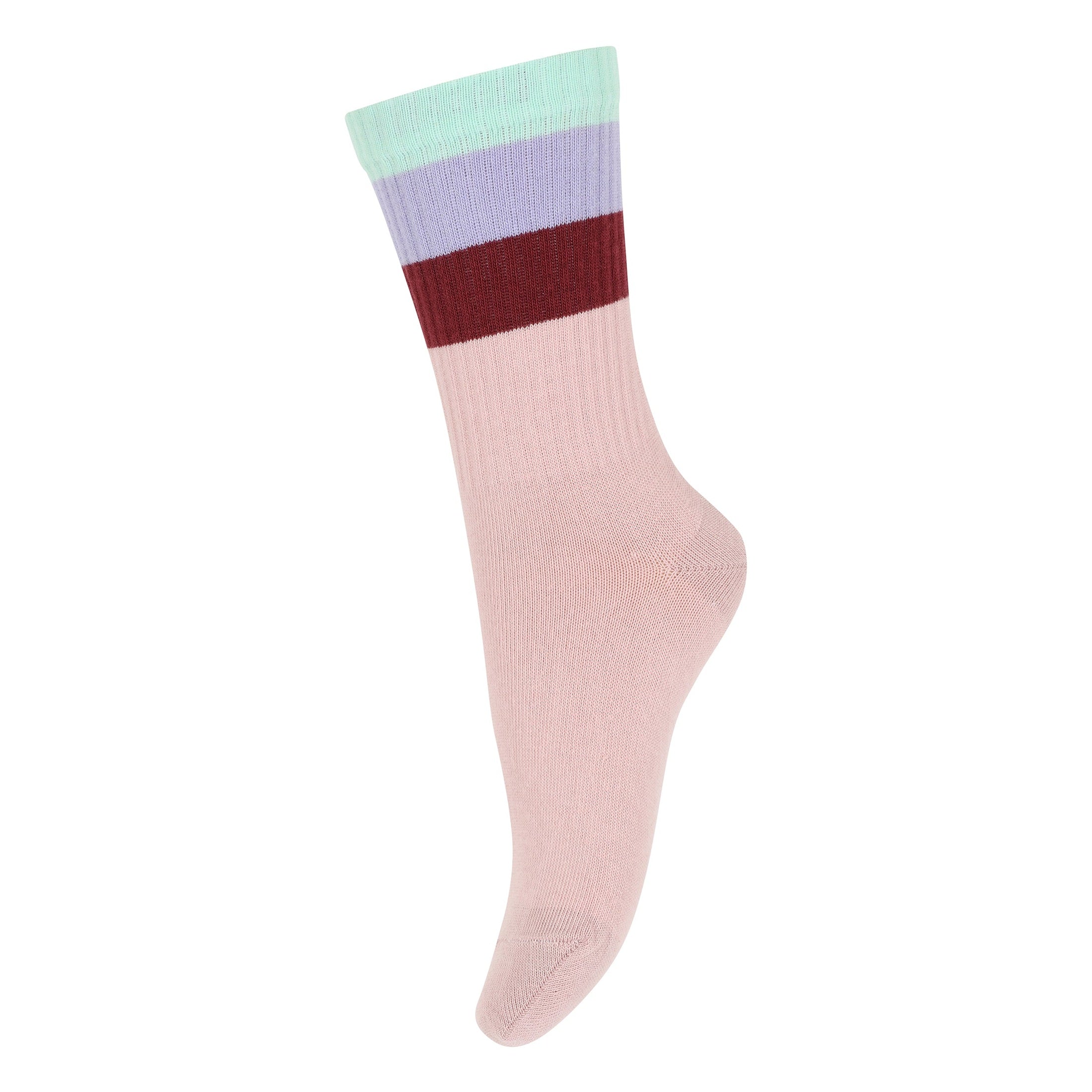 Wide stripes socks