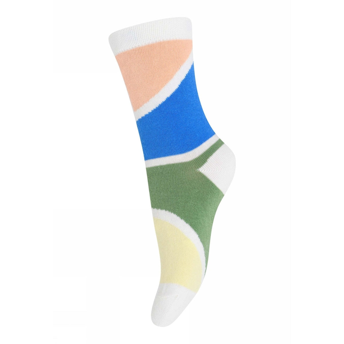 MELTON Strømper - Basket socks i Snow White  Køb snow white Strømper fra MELTON hos MP Denmark