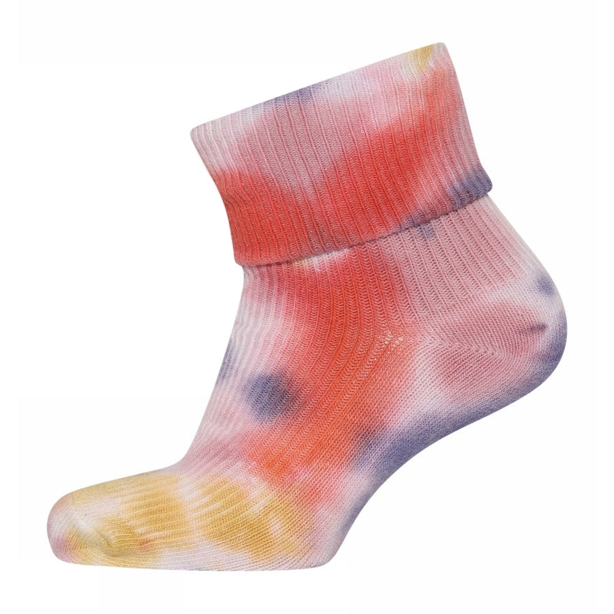 MELTON Strømper - Play baby socks i Hot Coral og Super Sonic Blue  Køb hot coral og super sonic blue Strømper fra MELTON hos MP Denmark