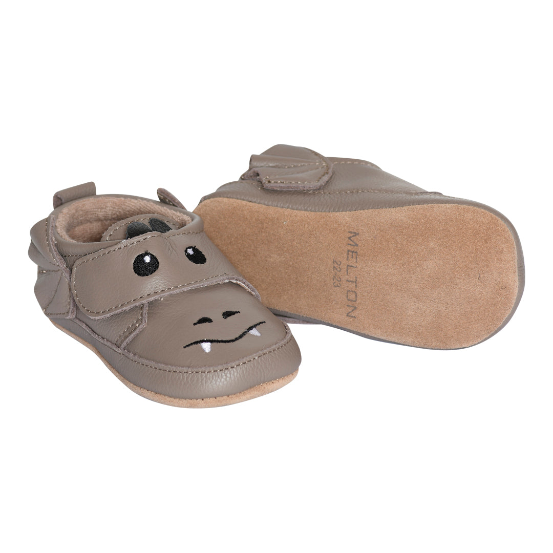 Dragon leather slippers