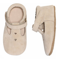 Mary Jane leather slippers