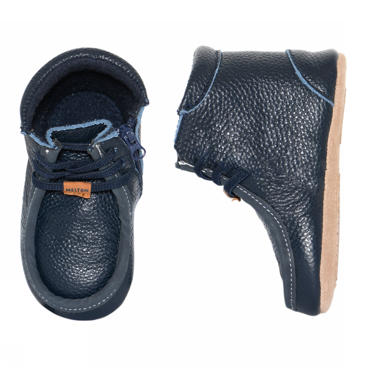 Luxury leather boots
