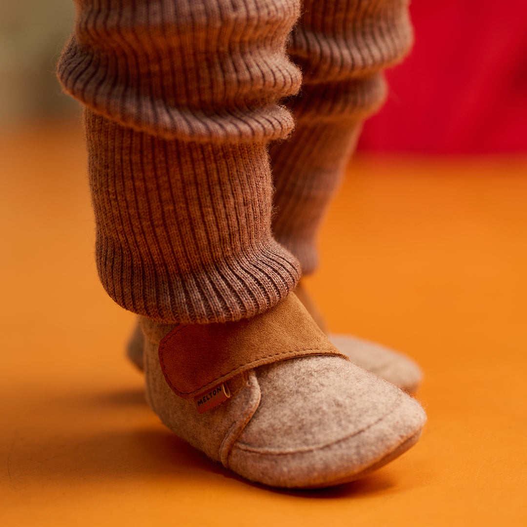 Cosy wool slipper