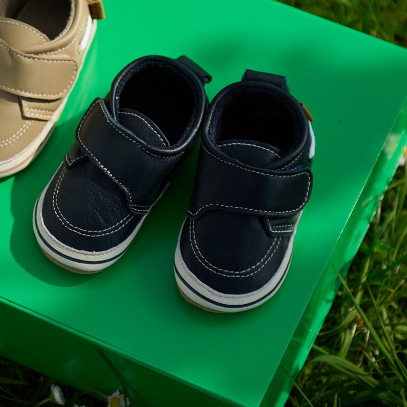 Sailor leather slippers