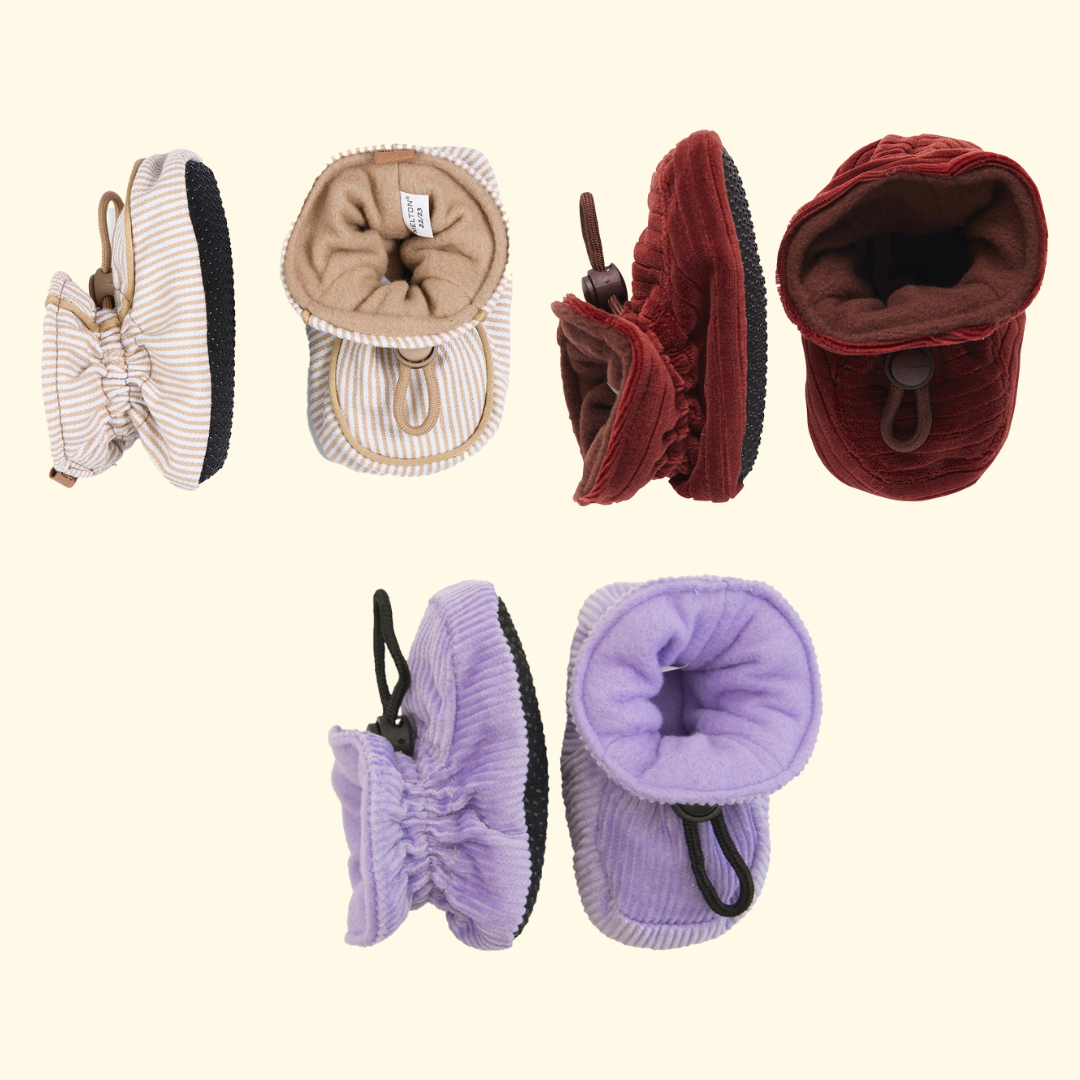 MP Denmark DK Hjemmesko - MELTON tekstil slippers - 3-pak - Pige i Girl colors  Køb girl colors Hjemmesko fra MP Denmark DK hos MP Denmark