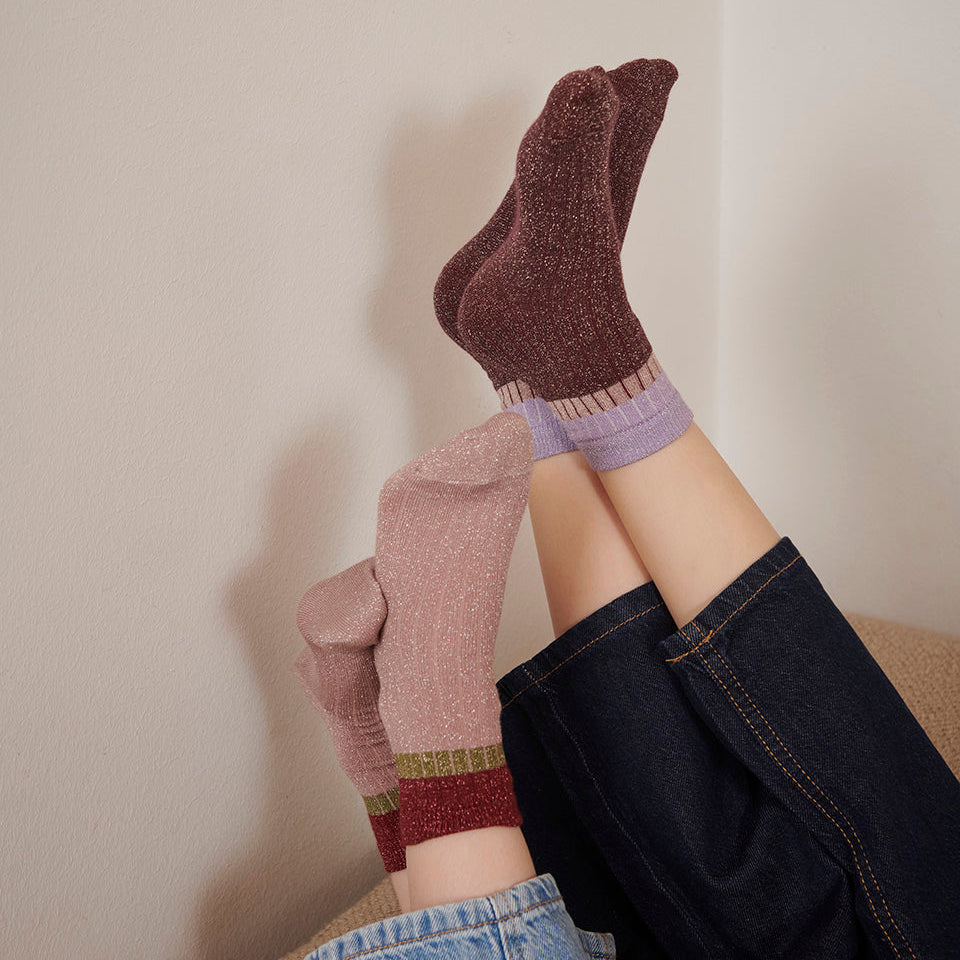 Norma glitter socks