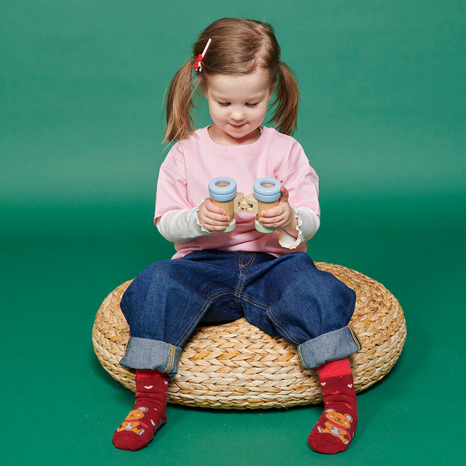 Teddy socks - anti-slip