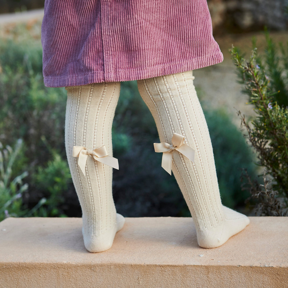 Vita tights - bow