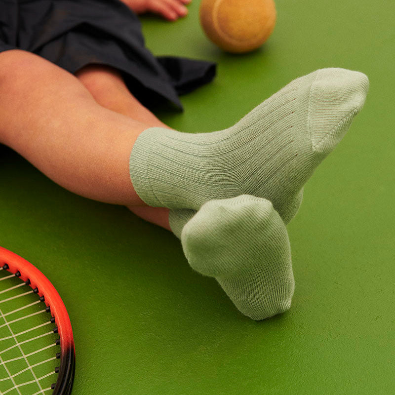Cotton rib socks