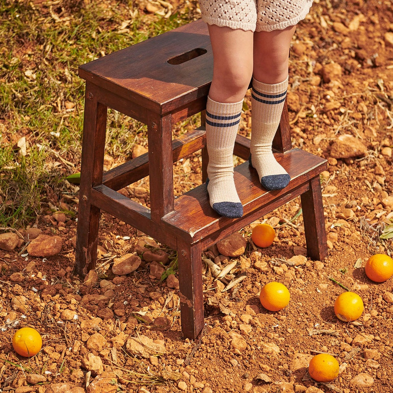 Elga glitter knee socks