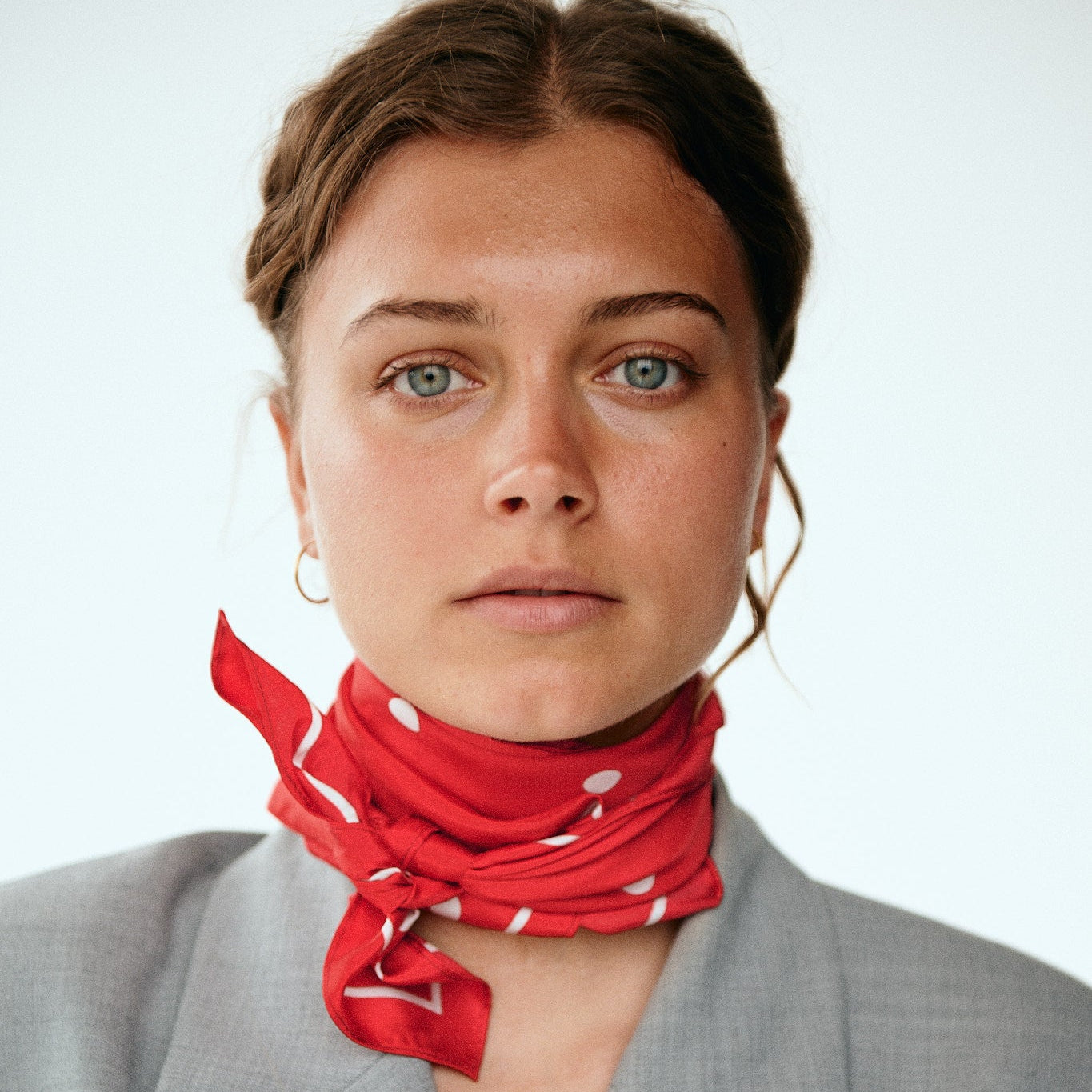 Paloma silk scarf